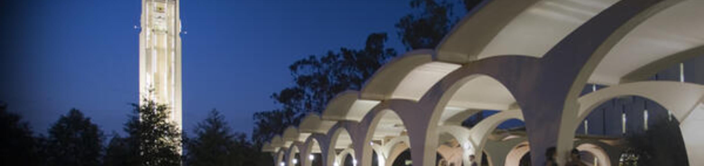 view of UCR clock tower